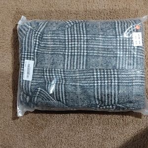 2 Fashion Plaid Breasted Blazer Sets